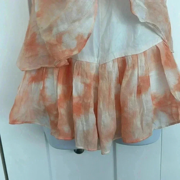 Selfie Leslie Linka Off-Shoulder Tie Back Romper Dress - Picture 3 of 9